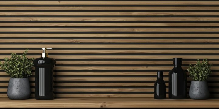 Montage product display a modern montage setup for product display, with clean lines and ample space for showcasing multiple items.