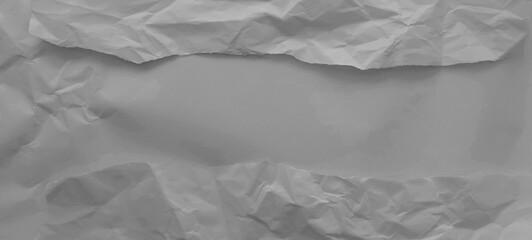 Obraz premium wrinkled crumpled white paper background