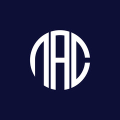 nac circle logo design
