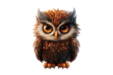 Fototapeta premium Owl (PNG 8640x5760)