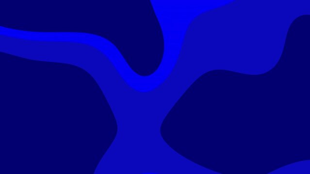 Dark blue gradient fluid background, suitable background for promotional, advertising, educational and digital business materials