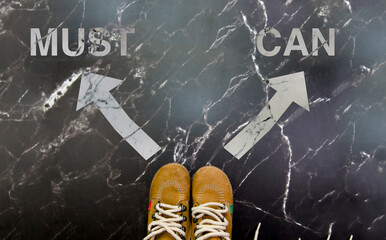 Decision Path: Must or Can - Finding the Right Direction