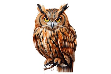 Fototapeta premium Owl (JPG 300Dpi 10800x7200)