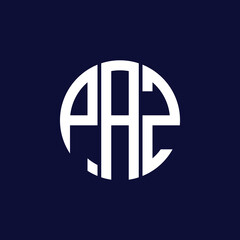 paz circle logo design