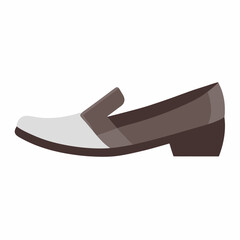 Isolated flat style female shoes (22)