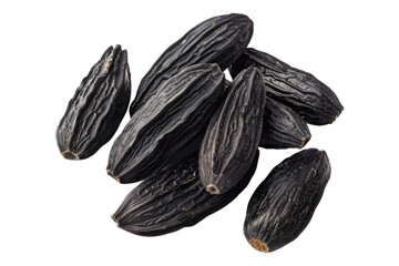 Tonka beans isolated on transparent background