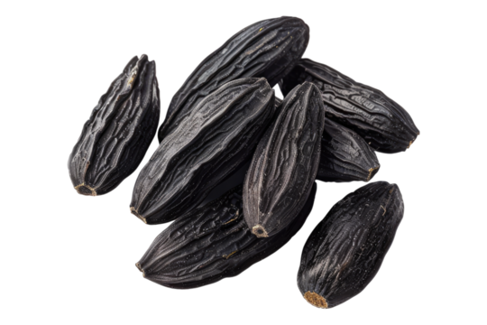 Tonka beans isolated on transparent background