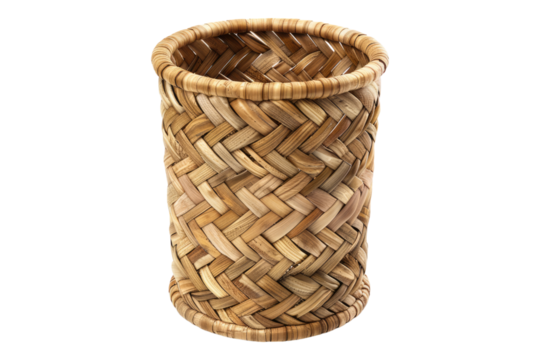 Waved holder isolated on transparent background