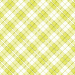 Abstract green cloth pattern seamless grid background