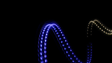 Digital Wallpaper Gaming Streaming Background Futuristic Abstract Neon Overlay Effect