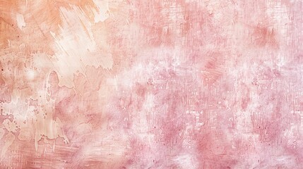 A rough texture background in pastel pink and soft peach, showcasing gentle grooves and faded edges that evoke a romantic, aged charm.