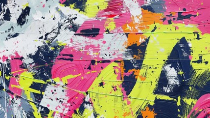 Naklejka premium abstract graffiti background , graffiti art background , urban street art background