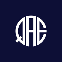 qae circle logo design