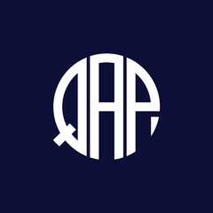 qap circle logo design