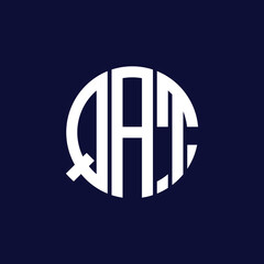 qat circle logo design