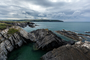 Rugged Welsh Coast of Cardigan Bay