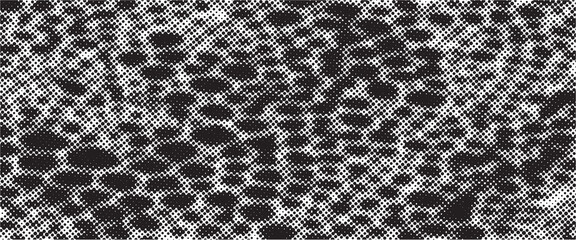 Vector abstract blue background frame of geometric shapes. Circular ornament. Pattern of dots, particles, molecules, fragments