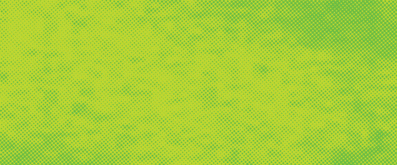 Dots halftone green color pattern gradient texture with technology digital background
