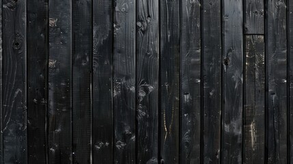 Obraz premium Ideal for creating a rich black wood background in design or enhancing text with ample copy space and high resolution surface concept