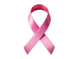 Pink ribbon with a pink ribbon