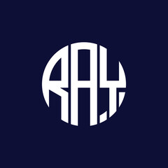 ray circle logo design