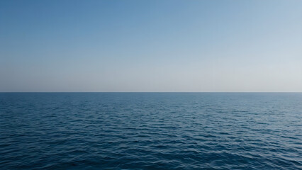 Obraz premium Abstraktion Das Meer, volle Ruhe 16x9. Hintergrund für das Design 1.