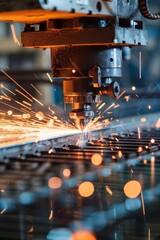 Precision CNC Cutting Technology in Modern Industrial Workshop