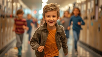 Capturing Youthful Exuberance in a School Setting