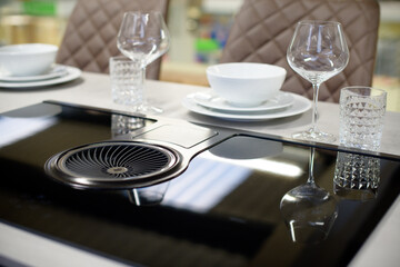 table setting for dinner