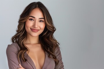 Fototapeta premium Successful business latino woman