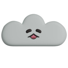 happy 3D cloud