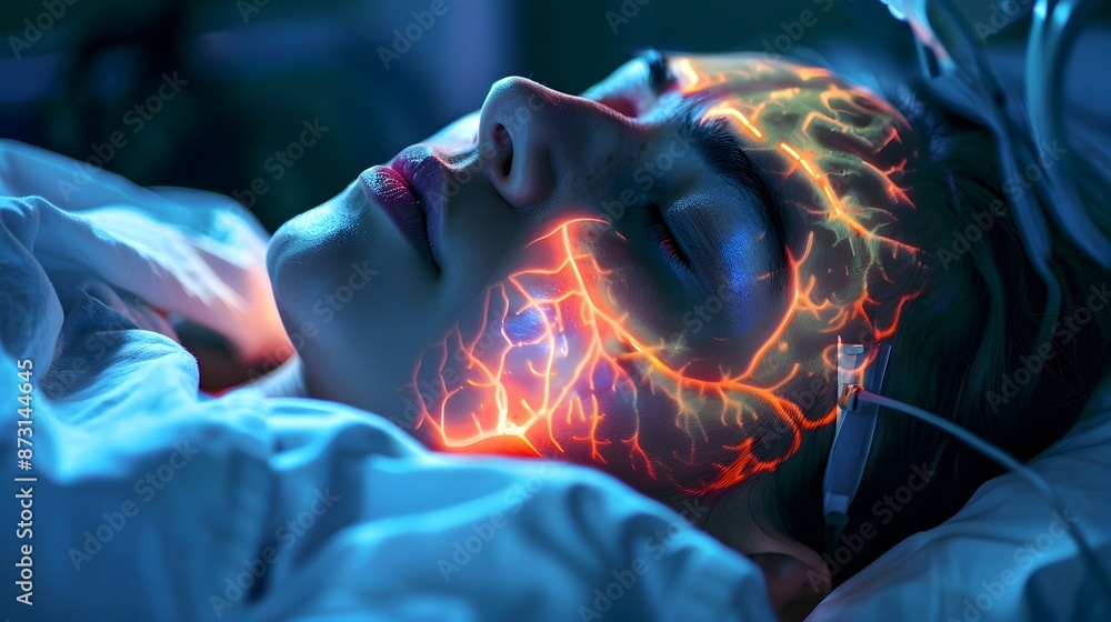 Poster active brain region mapping during rem sleep stage,functional brain analysis