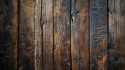 Obraz premium Wooden surface on aged wooden backdrop