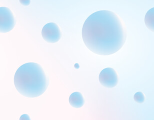 bubble abstract business gradient background