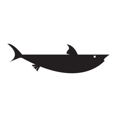 Obraz premium SALMON FISH ICON