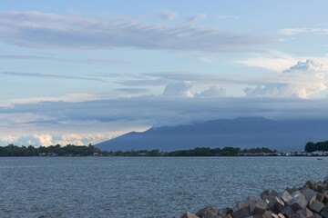 view of the mountain