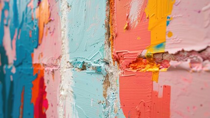 Fix walls with paint