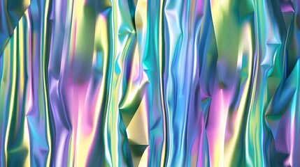 Vibrant Fluid Abstract Swirls and Waves of Colorful Digital Art Background