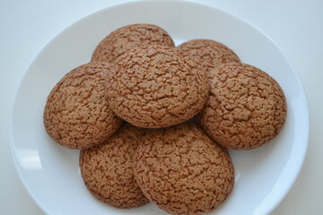 cookies on a plate