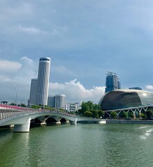 bridge over the river