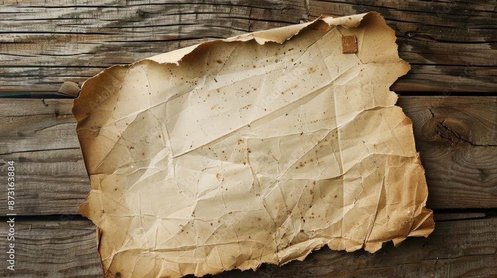 Poster note with clipping path