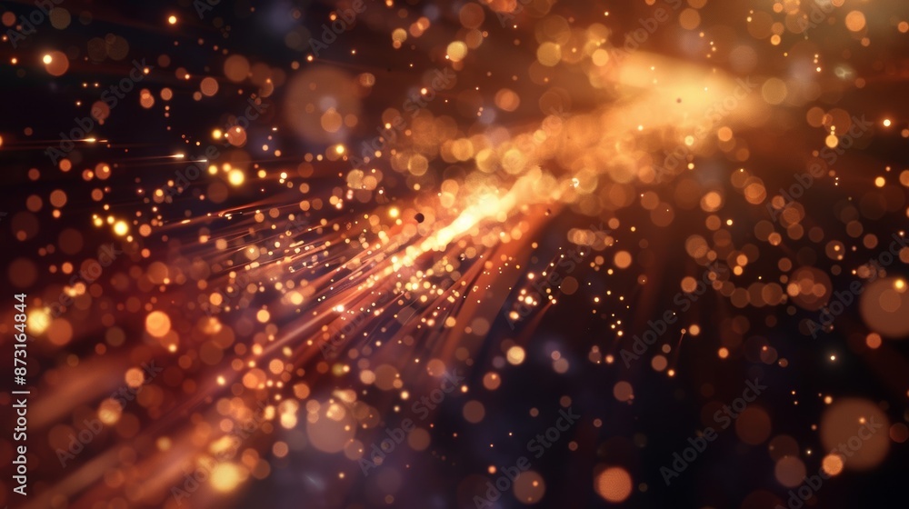 Poster the particles shooting out of the black hole move at incredible speeds creating a visual effect akin