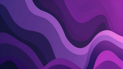 Obraz premium Abstract purple wavy gradient background
