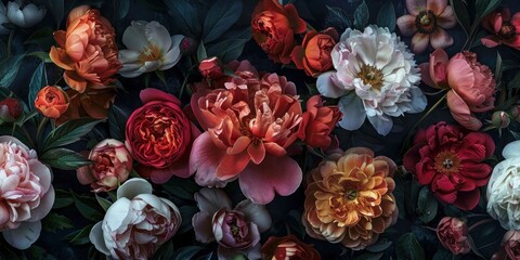 Floral Tapestry: A Symphony of Colors