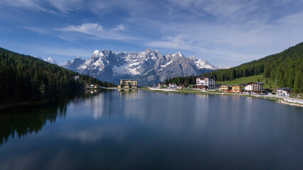 The beauty of the Dolomites, Italy