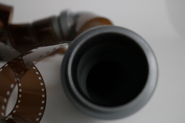 the tube is wrapped in a film tape