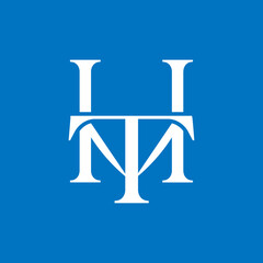 MTH Logo || Monogram Elegant Logo || Premium Vector