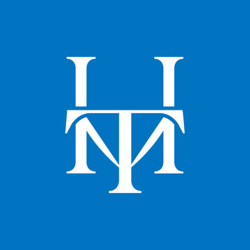 MTH Logo || Monogram Elegant Logo || Premium Vector