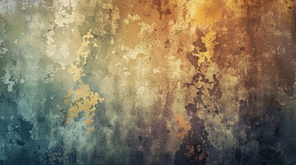 Obraz premium An abstract background with grungy textures and earthy, muted colors.