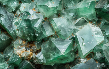 Obraz premium green gemstone texture background